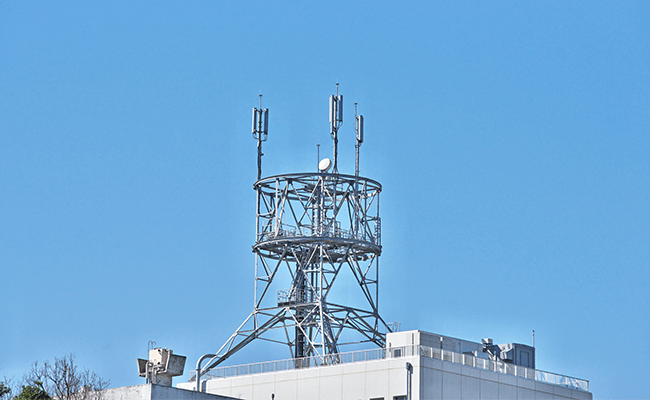 携帯電話基地局工事